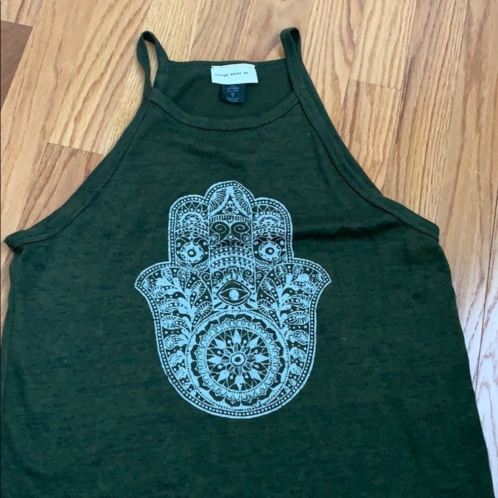 Boho Cropped tank